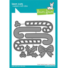 Lawn Fawn Dies - Cute Candy Canes LF3511