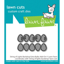 Lawn Fawn Dies - String of Lights Backdrop Extra Bulbs Add-On LF3527