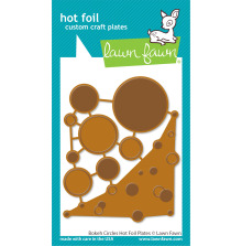 Lawn Fawn Hot Foil Plates - Bokeh Circles LF3532