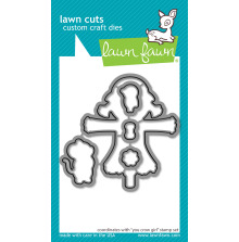 Lawn Fawn Dies - You Crow Girl LF3491