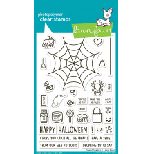 Lawn Fawn Clear Stamps 4X6 - Sweet Spiders LF3492