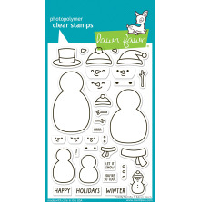 Lawn Fawn Clear Stamps 4X6 - Frosty Family LF3504