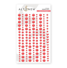 Altenew Enamel Dots 163/Pkg - Passion Poppy