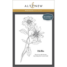 Altenew Press Plates - Wild Daisies