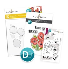 Altenew Dynamic Duo &amp; Add-on Die Bundle - Precious Poppies