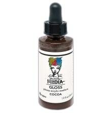 Dina Wakley MEdia Gloss Drop 56ml - Cocoa