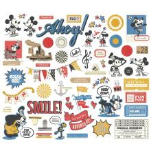 Simple Stories Bits &amp; Pieces Die-Cuts 55/Pkg - Say Cheese Classic Mouse