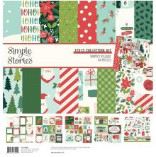 Simple Stories Collection Kit 12X12 - Santas Village