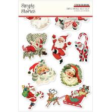 Simple Stories Sticker Book 4X6 12/Pkg - Simple Vintage Holly Jolly