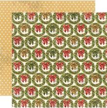 Simple Stories Simple Vintage Yuletide Cardstock 12X12 - Christmas Traditions