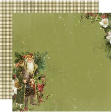 Simple Stories Simple Vintage Yuletide Cardstock 12X12 - Comfort &amp; Joy