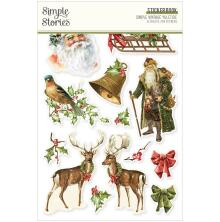 Simple Stories Sticker Book 4X6 12/Pkg - Simple Vintage Yuletide