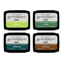 Spellbinders BetterPress Mini Ink Pad Set - Woodlands