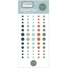 Carta Bella Adhesive Enamel Dots 60/Pkg - Winter Wonderland