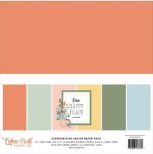 Echo Park Solid Cardstock Kit 12X12 - Our Happy Place