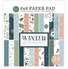 Carta Bella Double-Sided Paper Pad 6X6 - Winter Wonderland