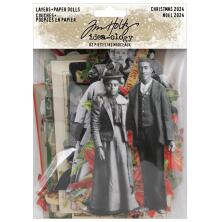 Tim Holtz Idea-ology Layers + Paper Dolls - Christmas 2024 TH94414