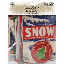 Tim Holtz Idea-ology Layers - Christmas Emporium TH94420