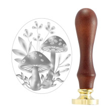 Spellbinders Wax Seal Stamp - Forest Mushrooms 3D