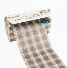 49 And Market Curators Fabric Tape Roll - Vintage Plaid