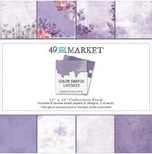 49 And Market Collection Pack 12X12 - Color Swatch Lavender