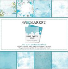 49 And Market Collection Pack 12X12 - Color Swatch Ocean