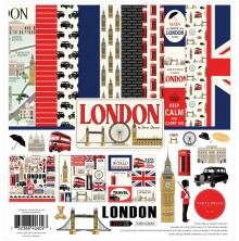 Carta Bella Collection Kit 12X12 - London