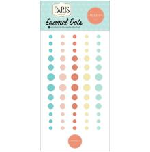 Carta Bella Adhesive Enamel Dots 60/Pkg - Paris