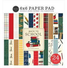 Carta Bella Double-Sided Paper Pad 6X6 - Back To School