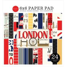 Carta Bella Double-Sided Paper Pad 6X6 - London