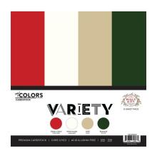 PhotoPlay Cardstock Variety Pack 12X12 - Holly And Ivy