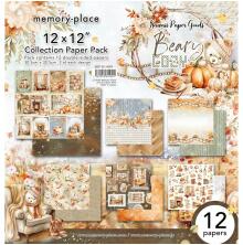 Memory Place Collection Pack 12X12 - Beary Cozy