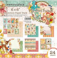 Memory Place Double-Sided Paper Pack 6X6 - My Deer Friend