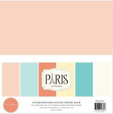 Carta Bella Solid Cardstock Kit 12X12 - Paris