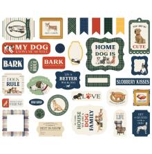 Carta Bella Cardstock Die-Cuts Ephemera 33/Pkg - Best In Show Icons