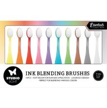 Studio Light Essentials 0.75inch Blending Brushes 10/Pkg