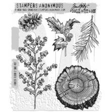 Tim Holtz Cling Stamps 7X8.5 - Forest Floor 2 CMS497