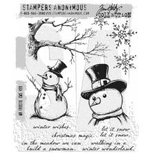 Tim Holtz Cling Stamps 7X8.5 - Mr. Frostie CMS499