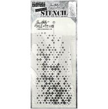 Tim Holtz Layered Stencil 4.125X8.5 - Sparkle Fade THS188