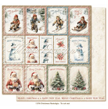 Maja Design Christmas Nostalgia 12X12 - To cut out