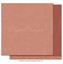 Maja Design Monochromes 12X12 Shades of Nostalgia - Vintage red