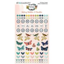 49 And Market Epoxy Stickers - Birdsong Wishing Bubbles