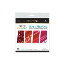 Deco Foil Harmony Foil Pack 6X6 20/Pkg - Shades Of Red