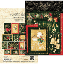 Graphic 45 Journaling Cards - Merry &amp; Bright