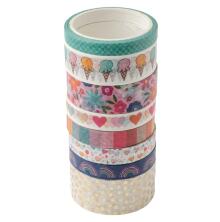 Shimelle Washi Tape 8/Pkg - Reasons To Smile