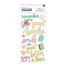 Shimelle Reasons To Smile Thickers Stickers 5.5X11 - Phrases