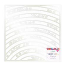 Shimelle Reasons To Smile Specialty Paper 12X12 - Die Cut Shimmer