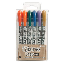 Tim Holtz Distress Crayon Set - 9