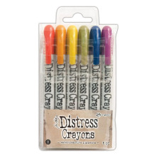 Tim Holtz Distress Crayon Set - 2