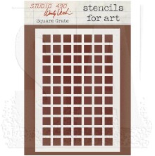 Wendy Vecchi Stencils - Square Grate